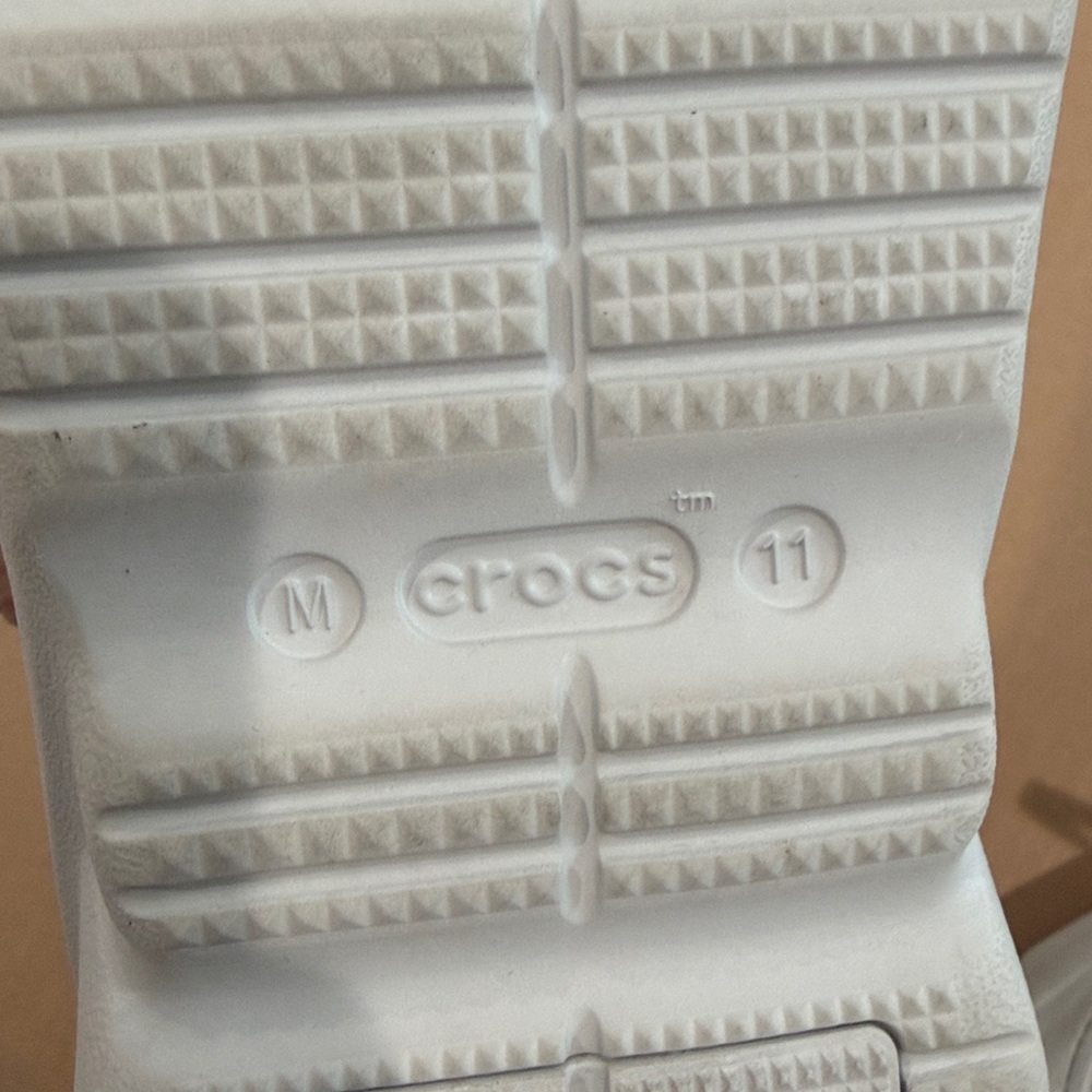 Men’s crocs Echo surge 11 Atmosphere Acidity gray lite ride sneaker shoe - Picture 6 of 10